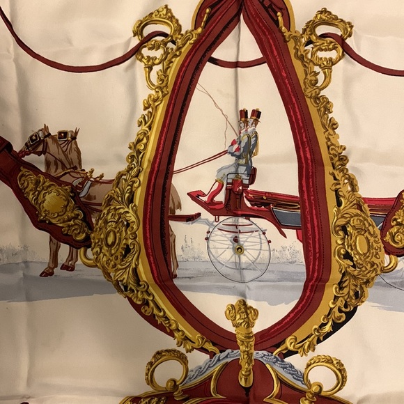 Hermes “ Harnais de Ceremonie” Scarf - Picture 2 of 7